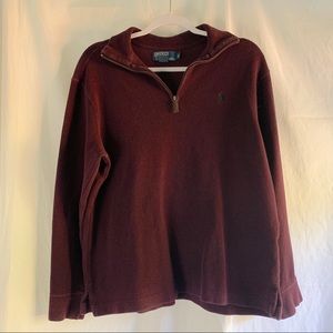 Polo by Ralph Lauren 1/4 zip sweater Size medium